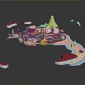 Game Environment Game Scene Fairy Tale Scene Fairy Tale Magic Scene Magic Item Fantasy Scene 3d model