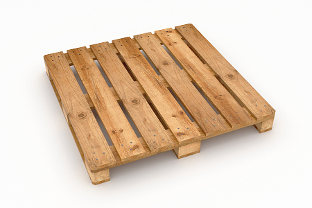 Modern Pallet Solid Wood Pallet 3d model