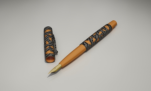 modern pen 3d model