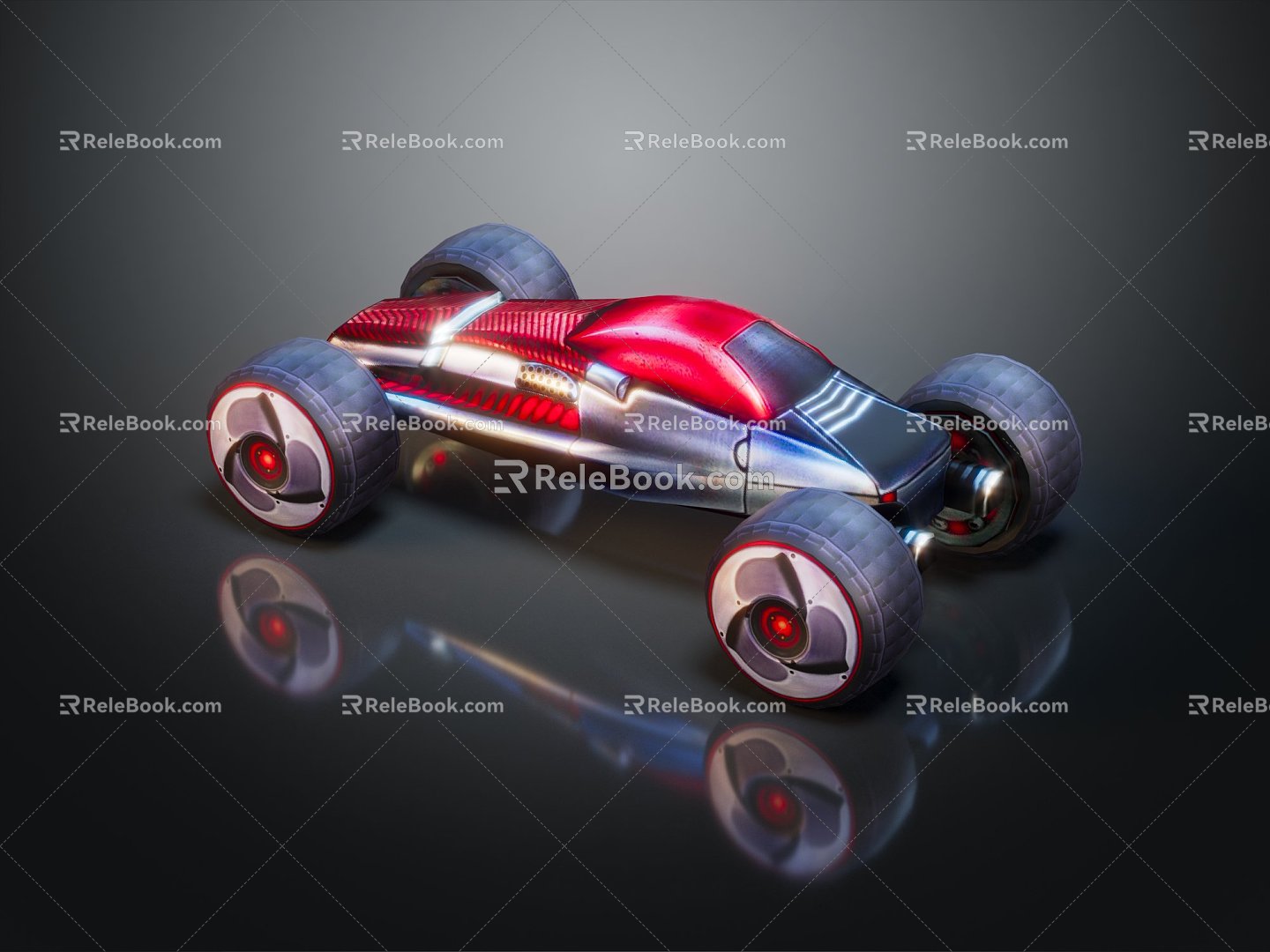 Modern Racing 3d model