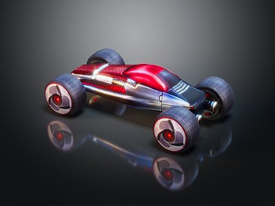 Modern Racing 3d model