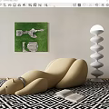 Lazy Sofa 3d model