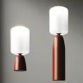 Modern lighting combination floor lamp 3d model