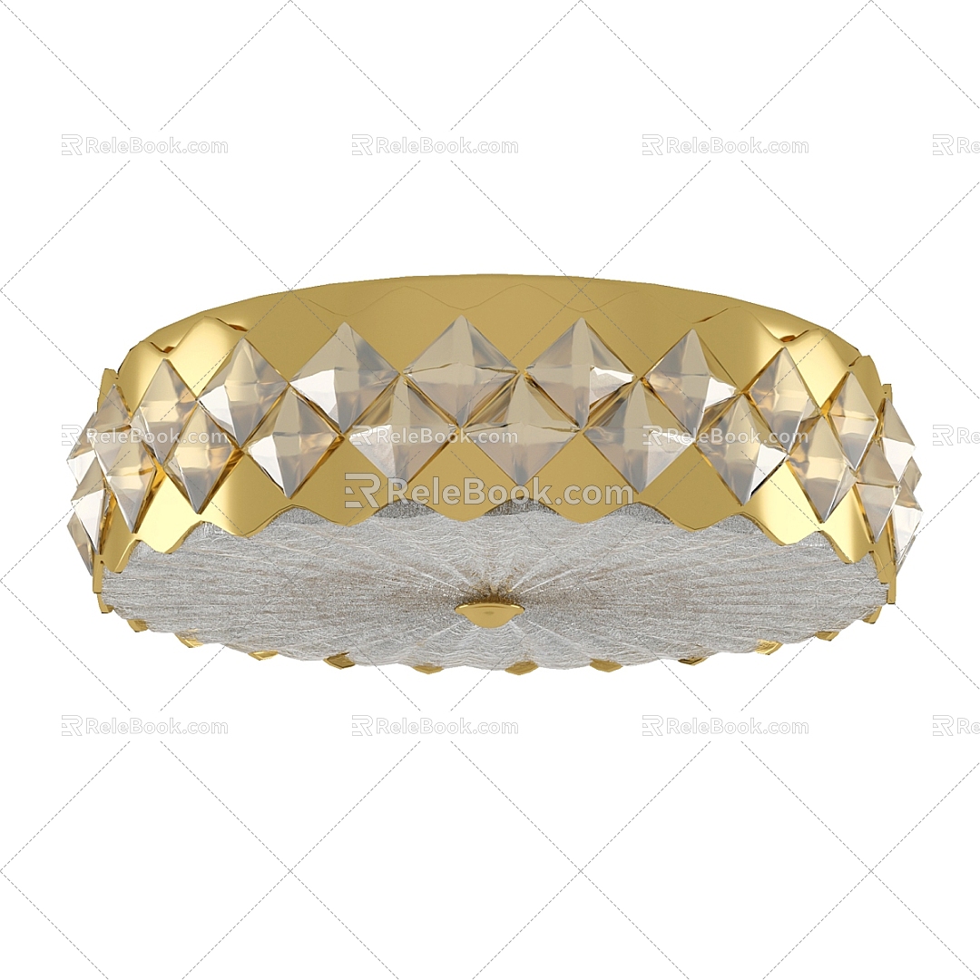 Simple Light Luxury Ceiling Lamp Ceiling Lamp Simple Ceiling Lamp 3d model