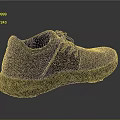 Dark Casual Mesh Upper Shoes With Comfortable Sole For Daily Use