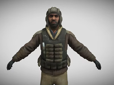 The Modern Soldier 3d model