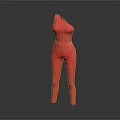Red One Shoulder Jumpsuit Featuring Slim Fit Design And Stylish Silhouette