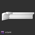 White Decorative Architectural Molding Design For Interior Wall And Ceiling Trim