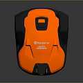 WORX Orange And Black Smart Robotic Mower With Computer Controlled System And Efficient Design 3d model