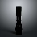 Black Ergonomic Flashlight Essential Household Tool For Everyday Use