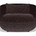 Single sofa 3d model