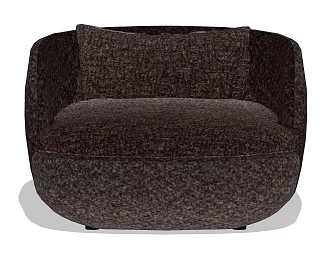 Single sofa 3d model