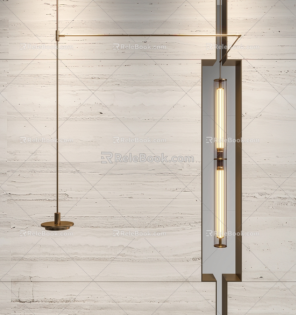 Modern wall lamp 3d model