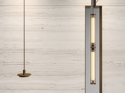 Modern wall lamp 3d model