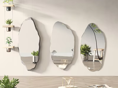Modern Mirror 3d model