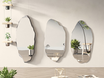 Modern Mirror 3d model