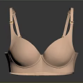 Daily Life Essential Pink Bra With Adjustable Straps And Golden Clasps Design
