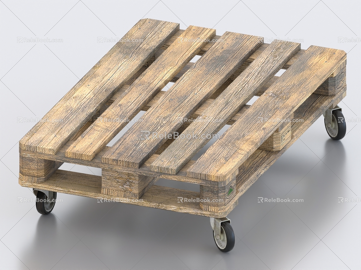 Pallet Stack Logistics Storage Wooden Pallet Board Board Board Car Pallet Car model