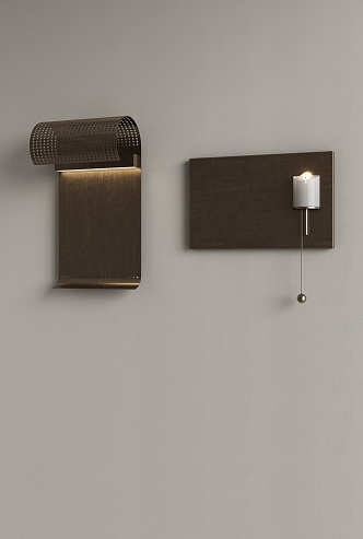 Modern metal wall lamp wall lamp 3d model