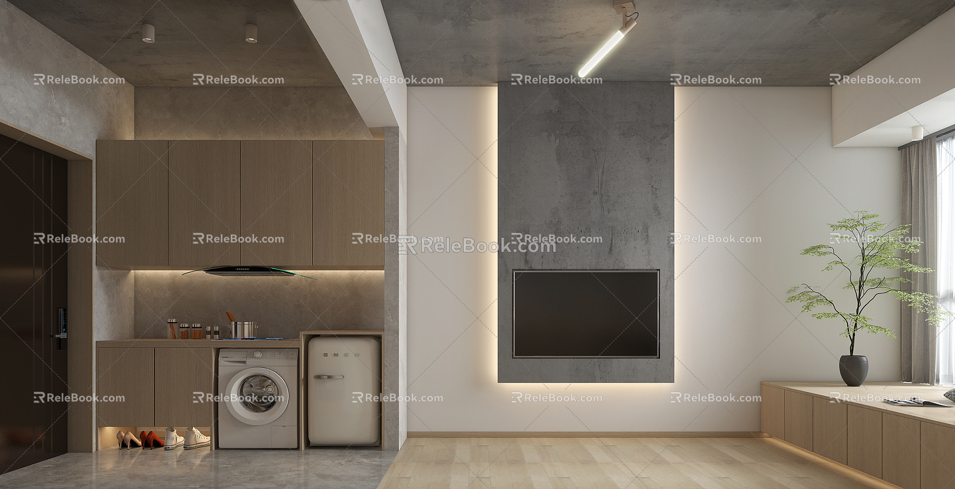 Modern Apartment 3d model