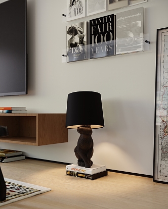 Table lamp 3d model