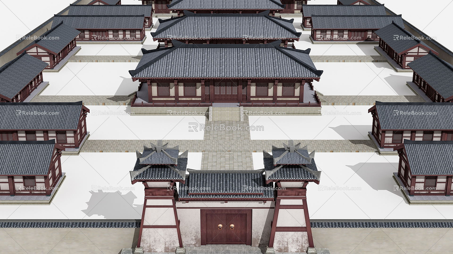 Chinese Ancient Palace 3d model