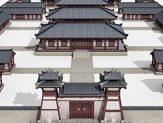 Chinese Ancient Palace 3d model