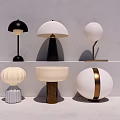 Modern table lamp 3d model