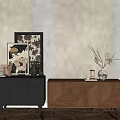 Decorative Cabinet Combination 3d model