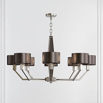 Vintage Chandelier Piramid 3d model