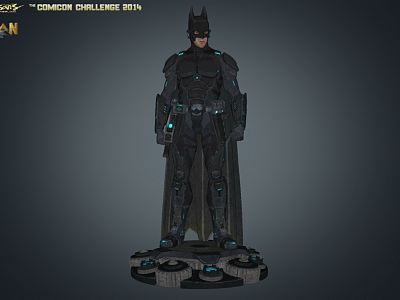 Modern Game Character Batman Character model