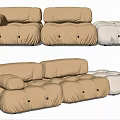 Modern Multiplayer Sofa 3d model