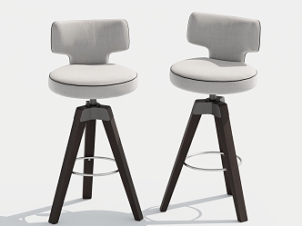 Bar Chair High Stool Bar Stool 3d model