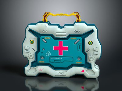 Modern Medical Kits Medical Kits Sanitary Kits First Aid Kits 3d model