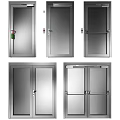 Casement Windows With Modern Aluminum Frames Various Styles Handles And Secure Locks