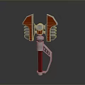 Tomahawk Axe Wooden Axe Handle Axe Mountain Axe Chopping Wood Axe Chopping Wood Axe Magic Axe 3d model