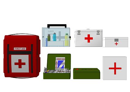 Modern Medicine Box Medical Equipment Medicine Box 3d model