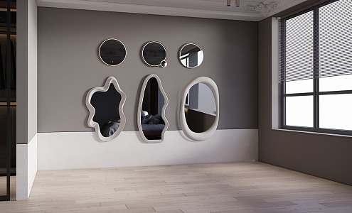 Mirror Full-length mirror Bathroom mirror 3d model