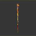 Scepter Ancient Scepter Cane Ancient Scepter Magic Scepter Metal Scepter Classical Scepter Magic Scepter 3d model