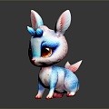 Fox Cartoon Fox Small Fox Cartoon Characters Cartoon Animals Cartoon Small Animals Game Characters 3d model