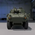 Type 87 reconnaissance warning vehicle 3d model