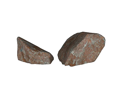Modern Stone Landscape Stone 3d model