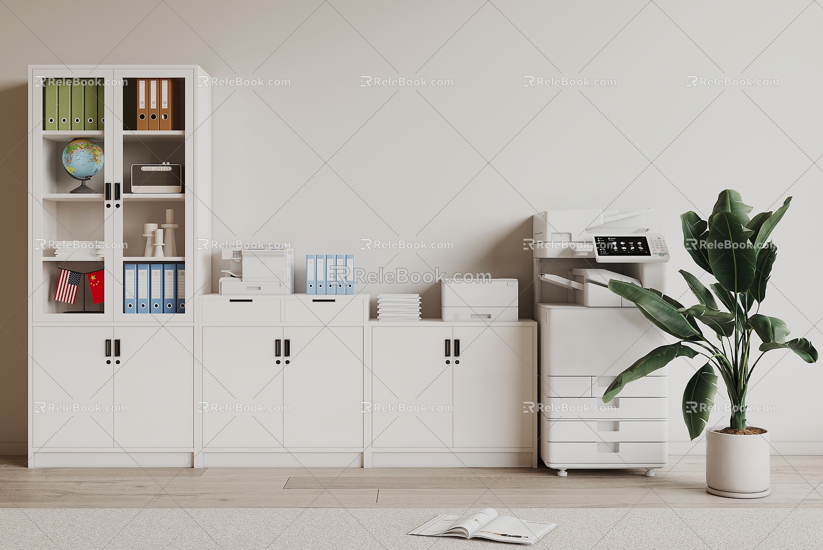 File cabinet 3d model