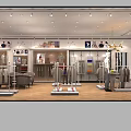 Modern US Polo Assn Brand Clothing Store With Attractive Window Display And Various Fashion Apparels