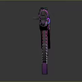 Colorful Assault Rifle With Pink Purple Graffiti Rascal Design And Modern Aesthetic