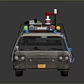 Ghostbusters Themed Functional Vehicle With Gear Rack