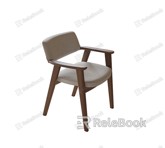 Modern Single Chair Dining Chair Leisure Chair model