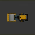 Heavy Duty Yellow Road Roller with Cabin for Construction Machinery Equipment
