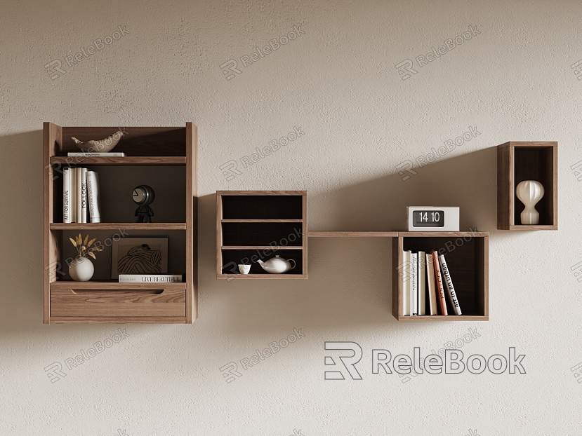 Nordic Wall Storage Rack model