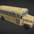 modern bus 3d model